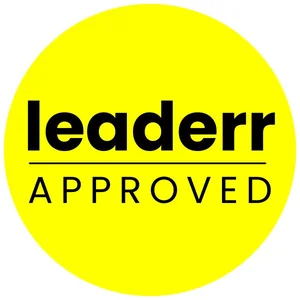 LEADERR APPROVED badge - Electric Fencing Cape Town